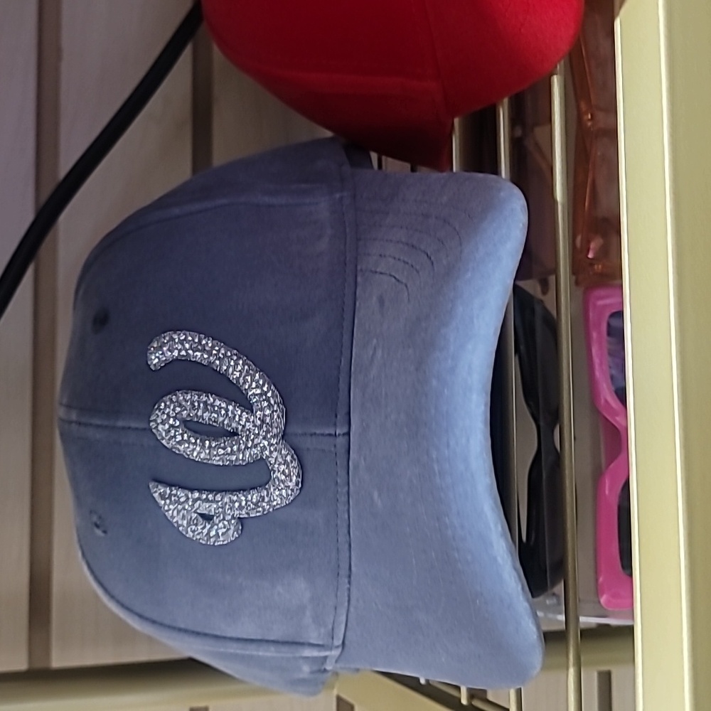 W-Grey Cap with Silver Logo